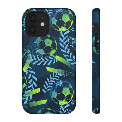 Football: Protective phone case for iPhone, Samsung Galaxy and Google Pixel phones