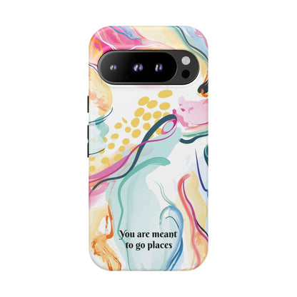 You are meant to go places: Tough Cases for iPhone, Samsung Galaxy and Google Pixel devices