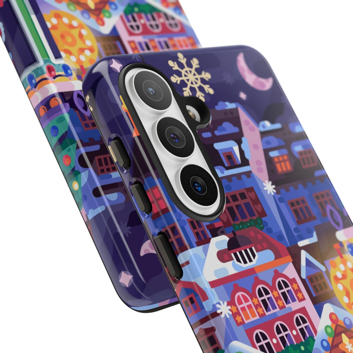 Christmas Fair in Old Town: Holiday-Themed case for iPhone, Samsung Galaxy and Google Pixel
