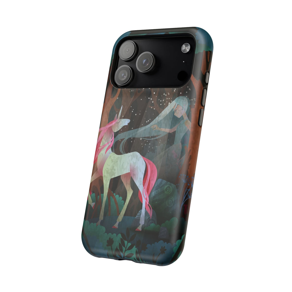Fairy & Unicorn: Enchanted MagSafe Phone Case for iPhone