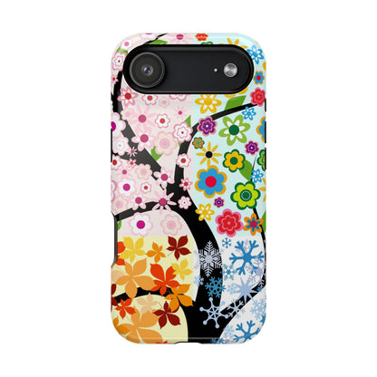 Four Seasons (MagSafe version): Fall, Winter, Spring and Summer inspired phone case for iPhone