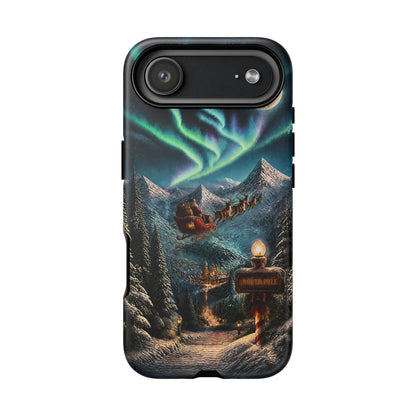 Santa Claus North Pole Adventure: Christmas Themed Phone Case for iPhone, Samsung Galaxy and Google Pixel devices