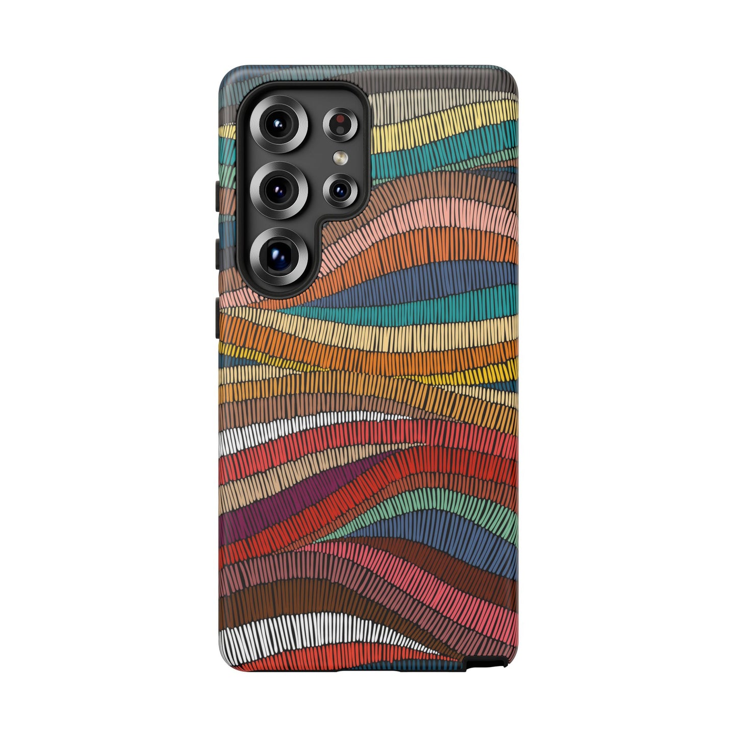 Threaded Harmony: Tapestry-inspired Phone Case for iPhone, Samsung Galaxy and Google Pixel devices