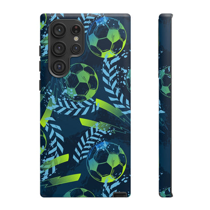 Football Grunge: Sporty Phone Case for iPhone, Samsung Galaxy and Google Pixel