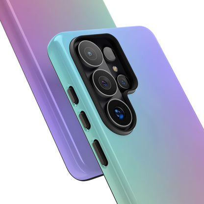 Cotton Candy: Quadcolor Pastel Gradient Tough Case for iPhone, Samsung Galaxy and Google Pixel devices
