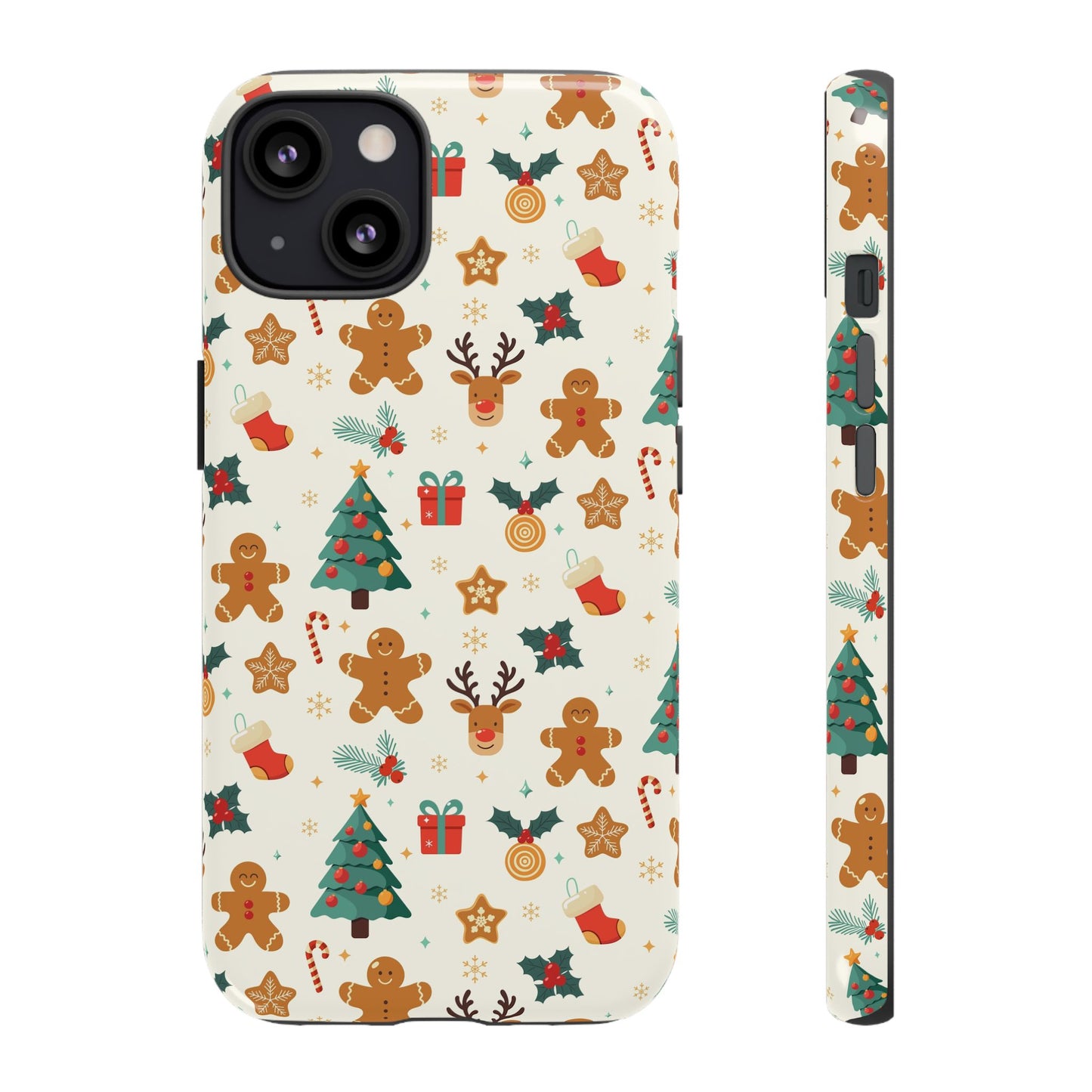 Gingerbread Holidays: Xmas-themed phone case for iPhone, Samsung and Google Pixel