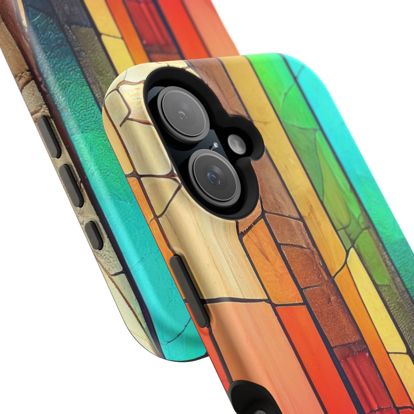 Stained Glass Design MagSafe Case for iPhone