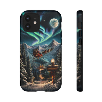 Santa Claus North Pole Adventure: Christmas Themed Phone Case for iPhone, Samsung Galaxy and Google Pixel devices