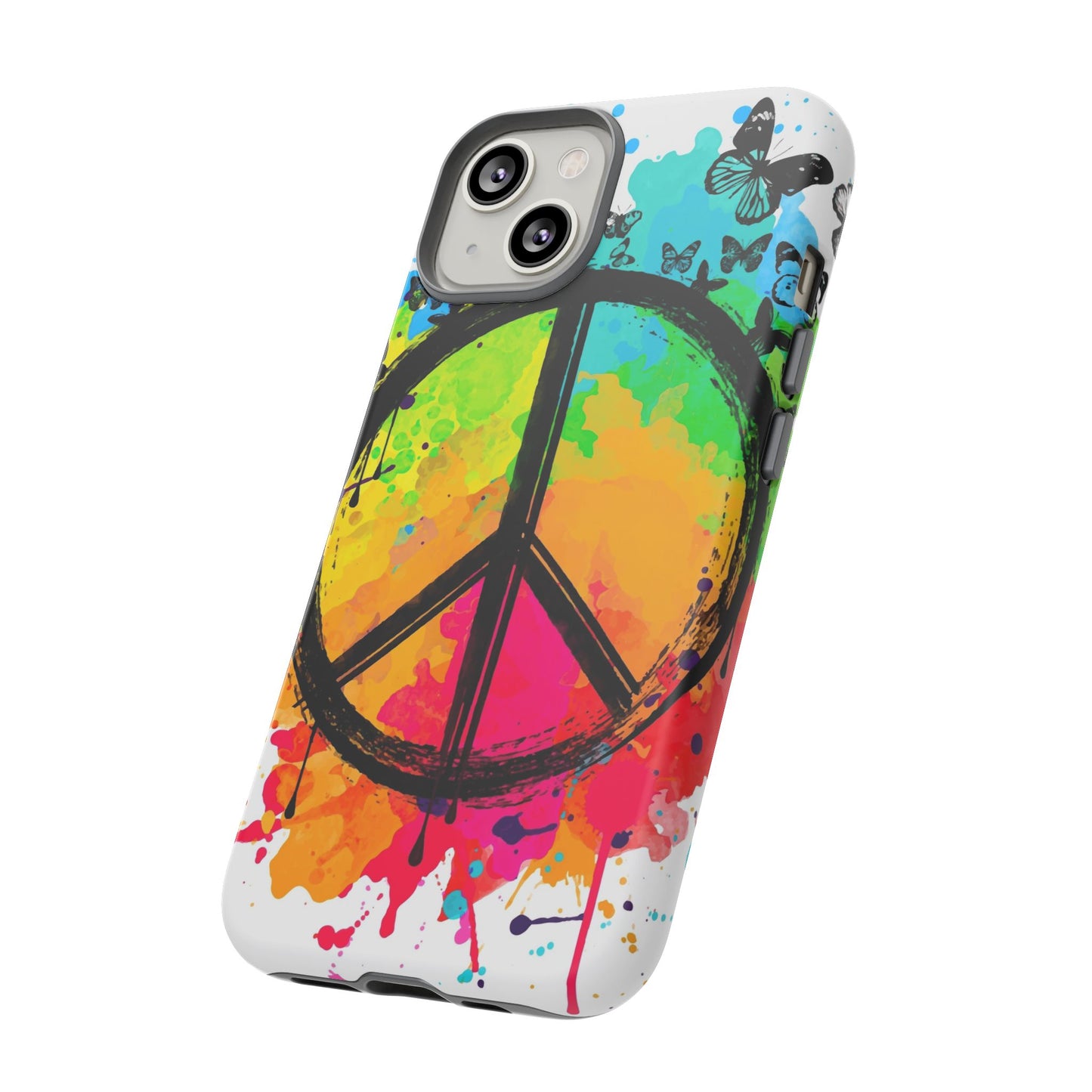 Peace Bloom: Inspiring Phone Case for iPhone and Samsung Galaxy