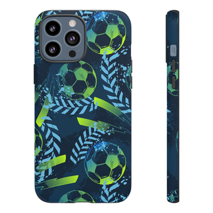 Football: Protective phone case for iPhone, Samsung Galaxy and Google Pixel phones