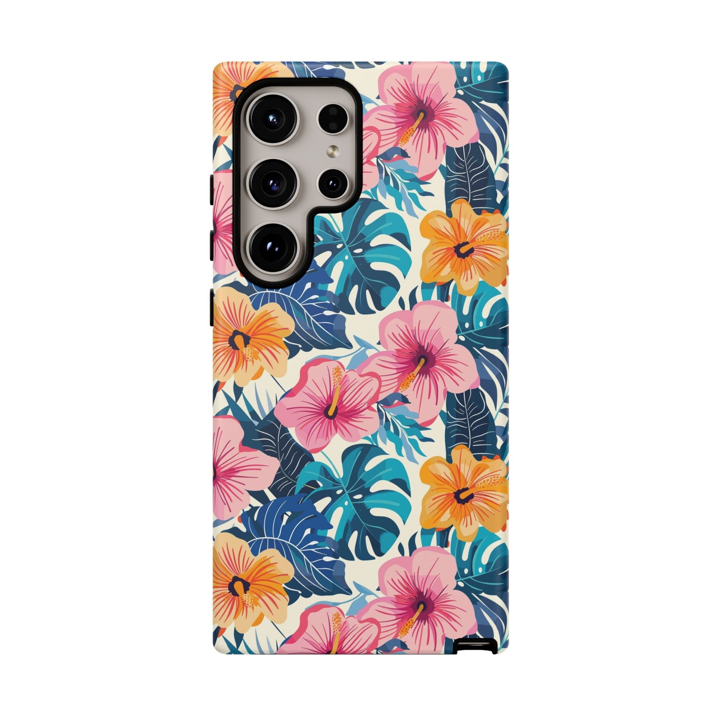 Hibiscus: Cute Floral Phone Case for iPhone, Samsung and Google Pixel