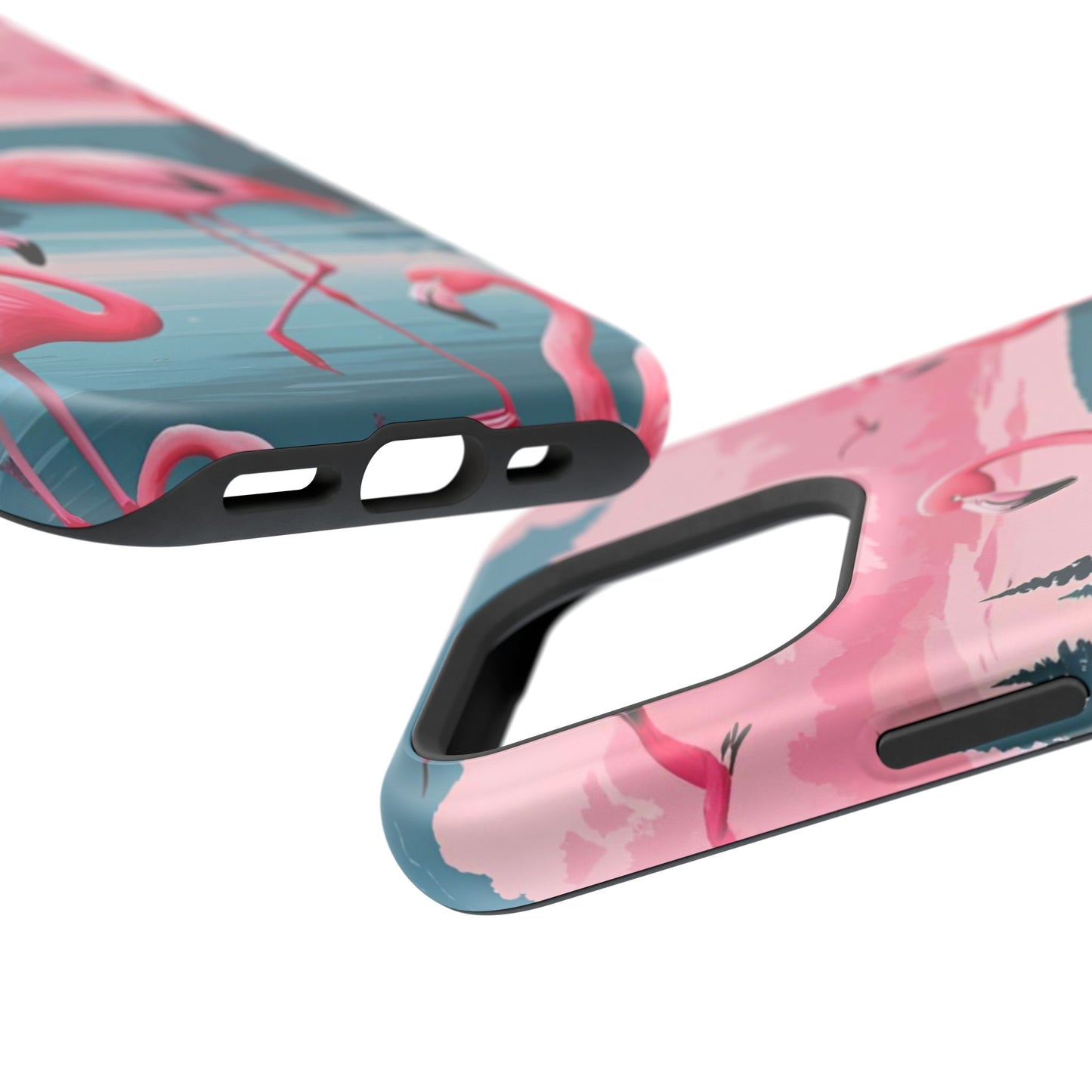 Velvet Skies Flamingo Case MagSafe phone case for Apple iPhone