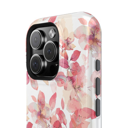 Watercolor Flowers: MagSafe case for iPhone