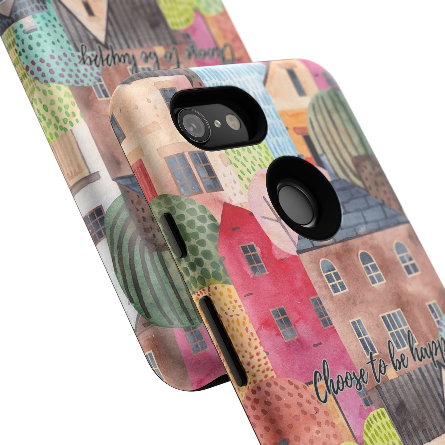 Choose to be Happy: Inspiring Case for iPhone, Samsung Galaxy and Google Pixel devices