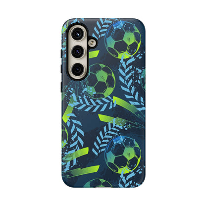 Football Grunge: Sporty Phone Case for iPhone, Samsung Galaxy and Google Pixel