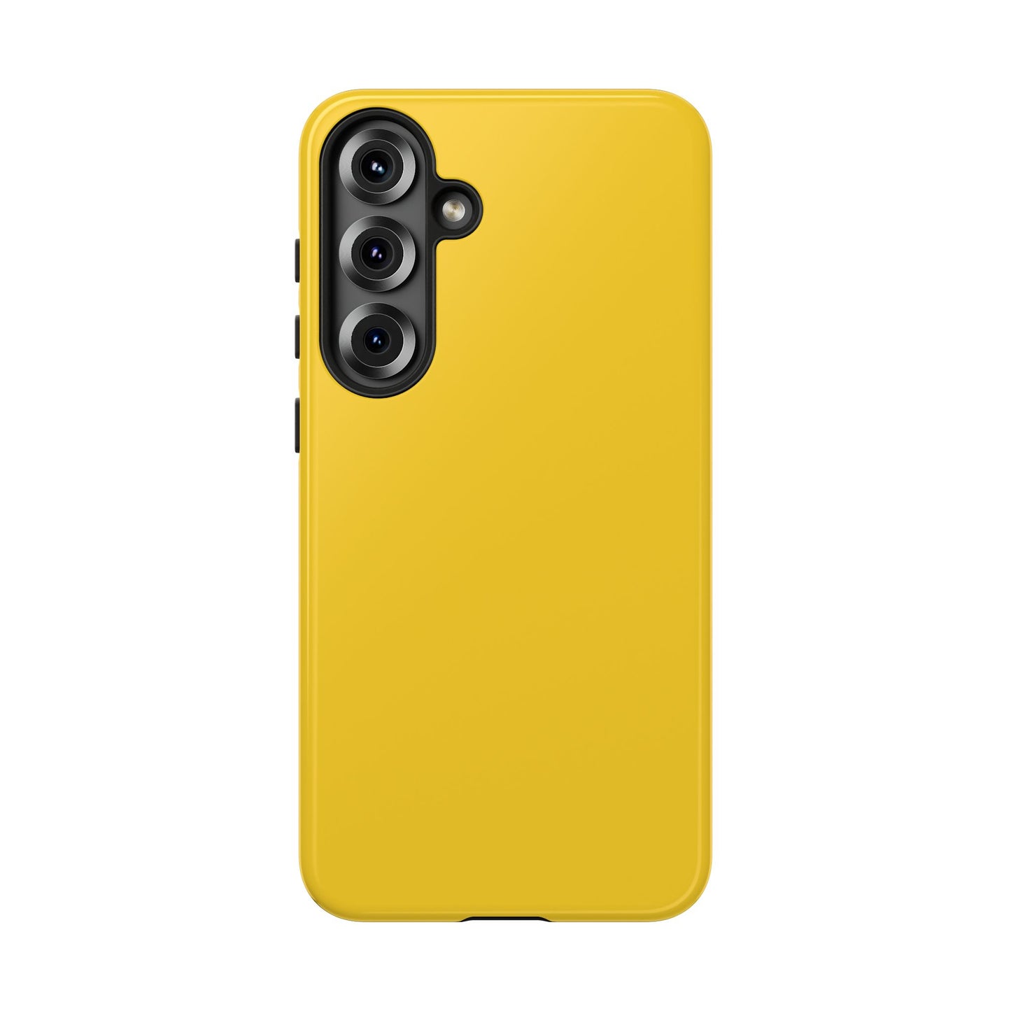 Luscious Yellow: Plain Sunburst-Inspired Color for iPhone, Samsung Galaxy and Google Pixel devices