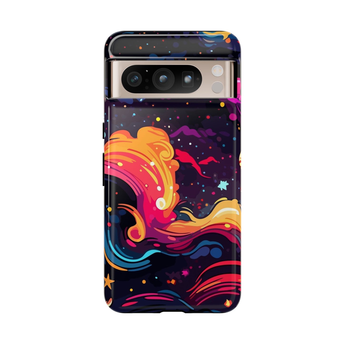 Celestial: Vibrant phone case for iPhone, Samsung Galaxy and Google Pixel devices