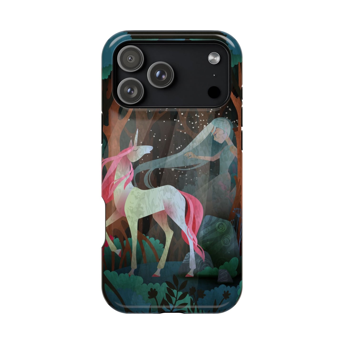 Fairy & Unicorn: Enchanted MagSafe Phone Case for iPhone