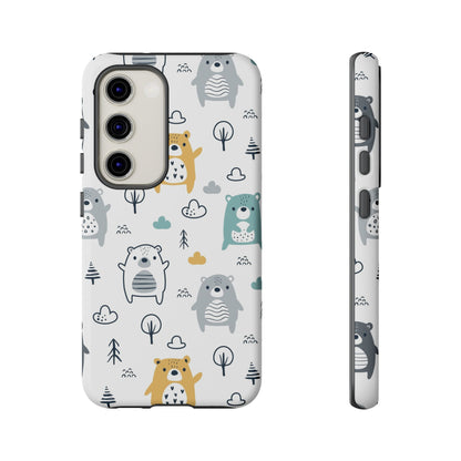 Bear Friends: Cute Phone Case for iPhone, Samsung Galaxy and Google Pixel devices