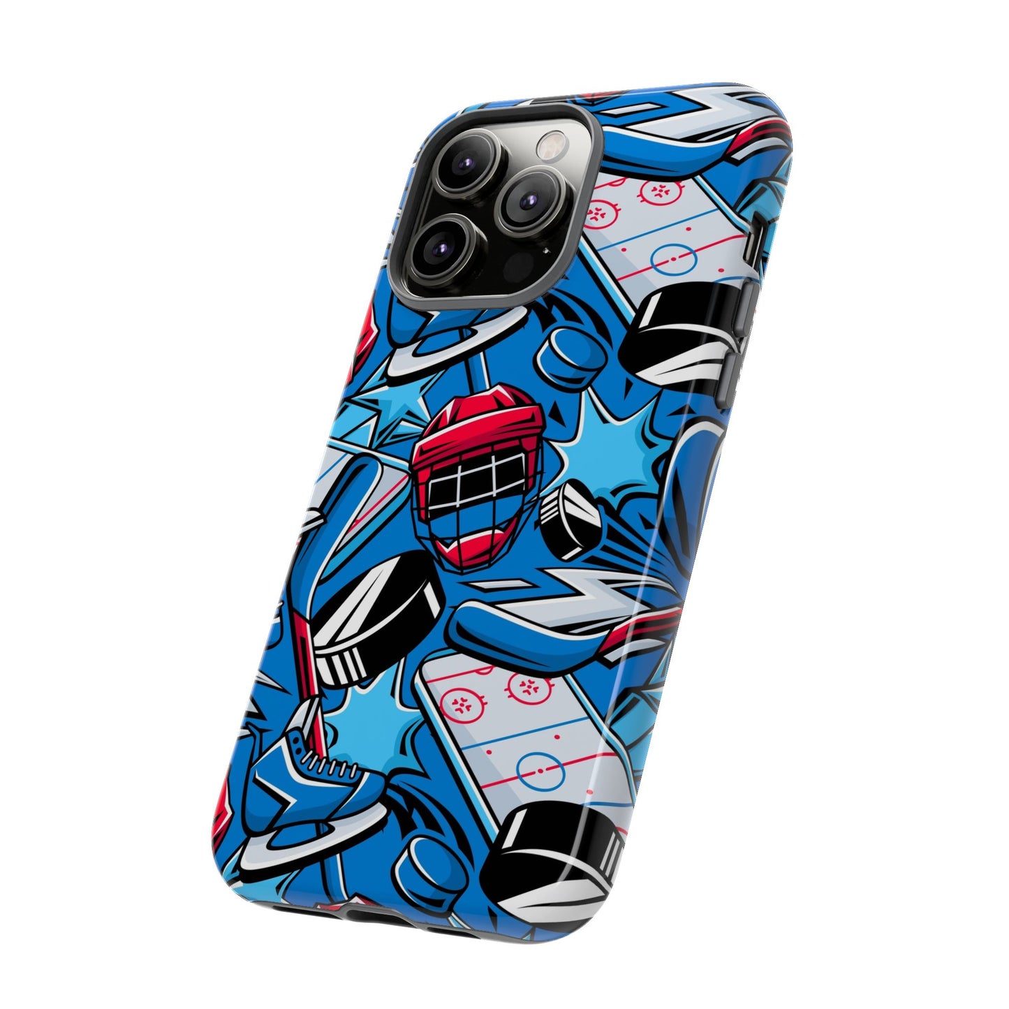 Ice Hockey PowerPlay: Sports-Inspired Phone Case for iPhone, Samsung Galaxy and Google Pixel devices