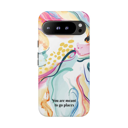 You are meant to go places: Tough Cases for iPhone, Samsung Galaxy and Google Pixel devices