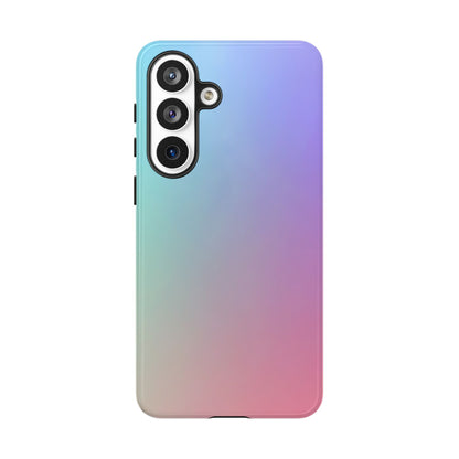 Cotton Candy: Quadcolor Pastel Gradient Tough Case for iPhone, Samsung Galaxy and Google Pixel devices