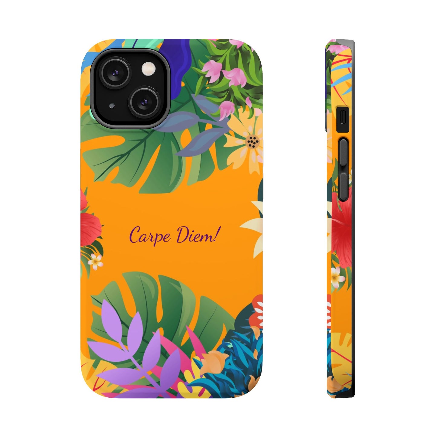 Carpe Diem: Colorful MagSafe Phone Case for iPhone