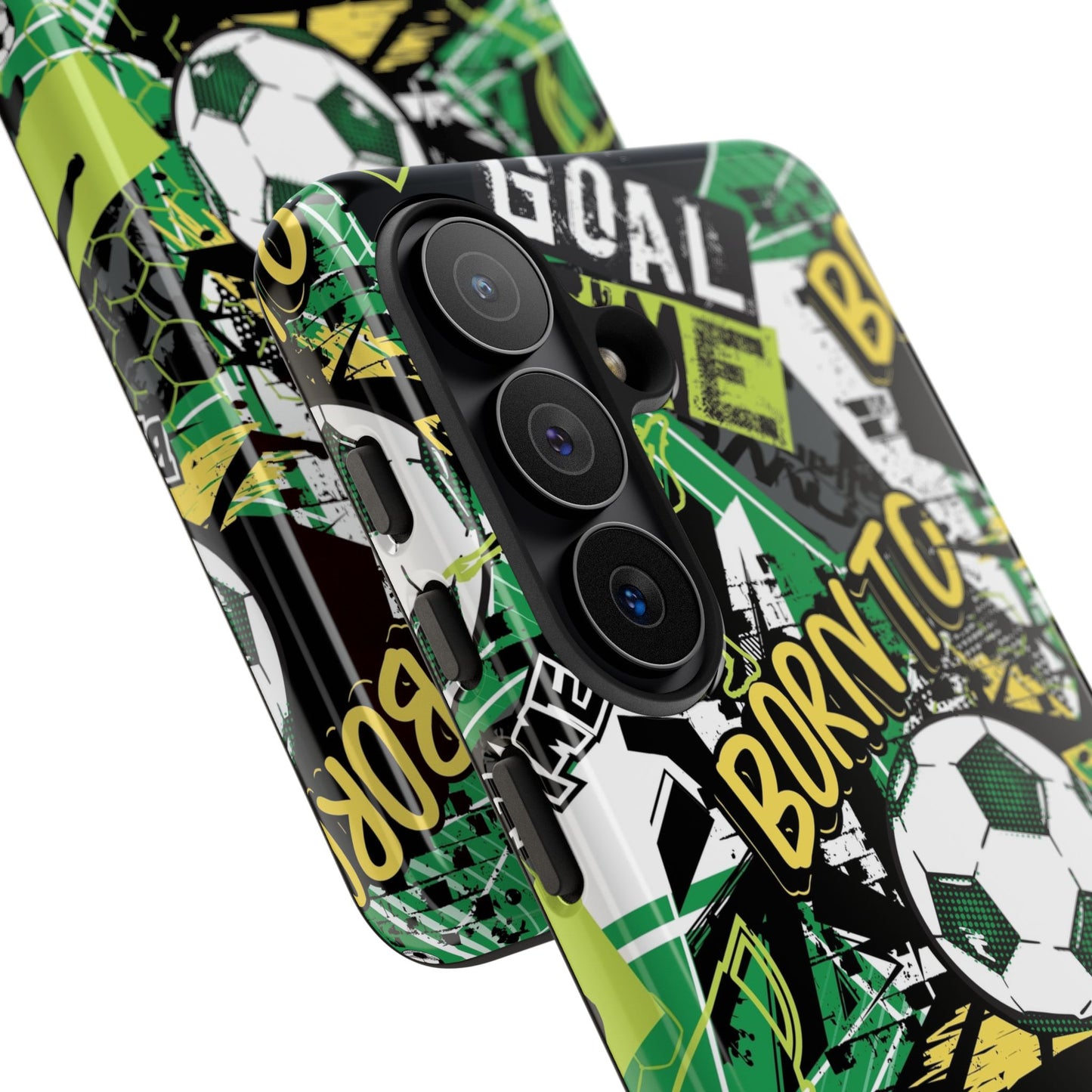 Born to Goal: Football-inspired phone case for iPhone and Samsung Galaxy