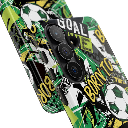 Born to Goal: Football-inspired phone case for iPhone and Samsung Galaxy