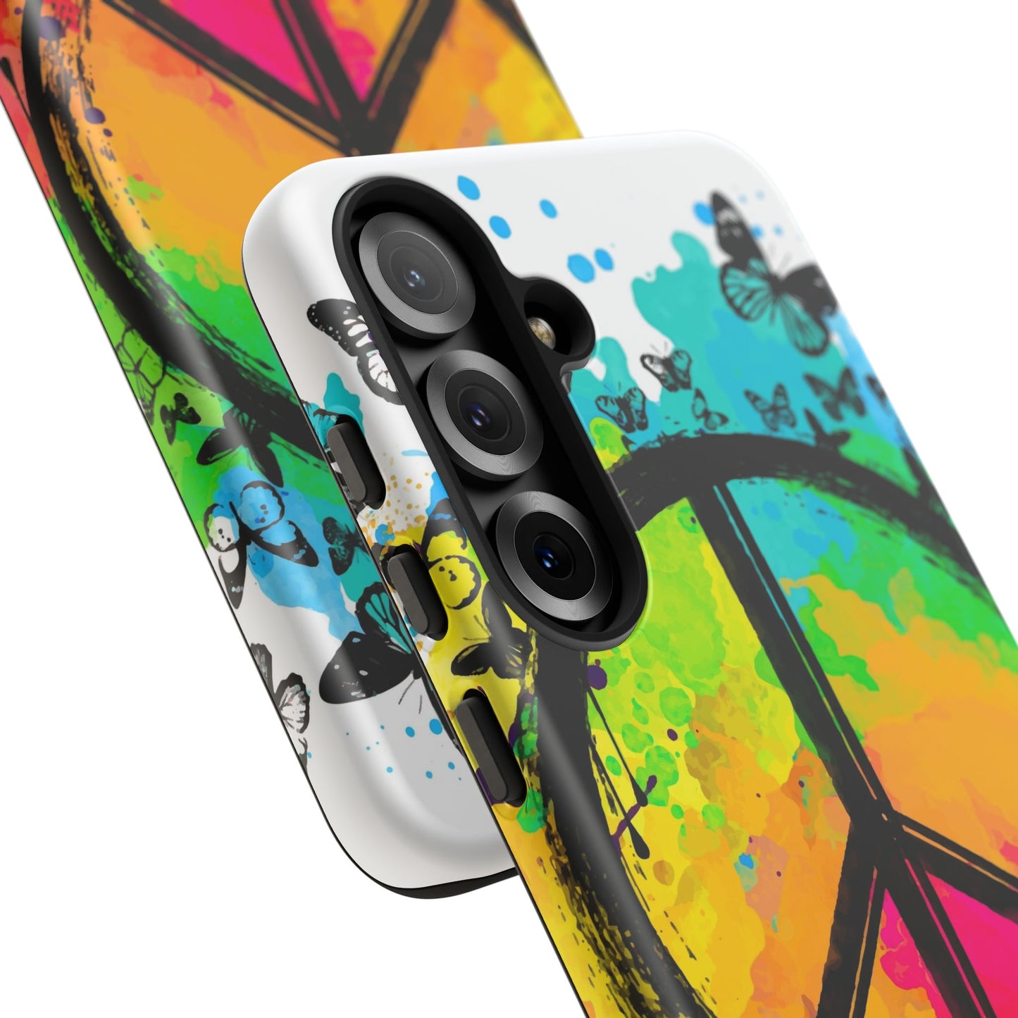 Peace Bloom: Inspiring Phone Case for iPhone and Samsung Galaxy