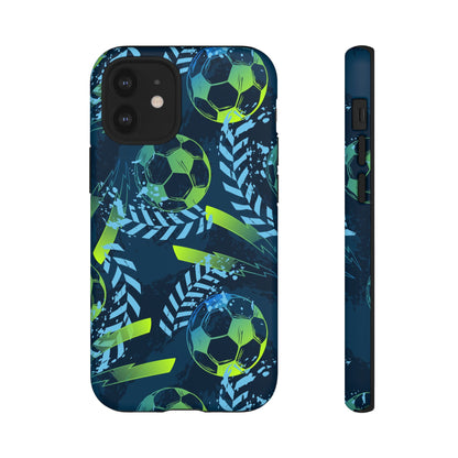 Football: Protective phone case for iPhone, Samsung Galaxy and Google Pixel phones