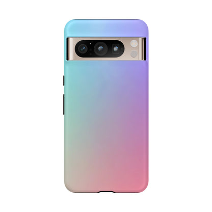 Cotton Candy: Quadcolor Pastel Gradient Tough Case for iPhone, Samsung Galaxy and Google Pixel devices