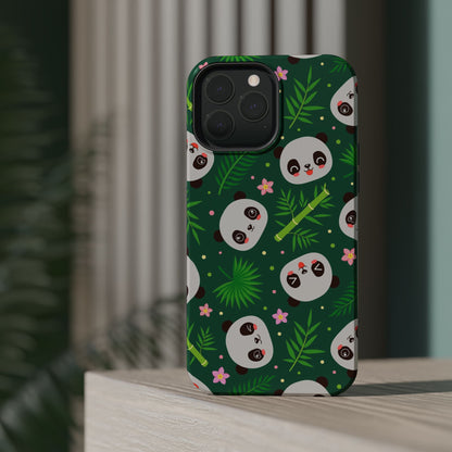 Cute Panda: Phone case for Apple iPhone (MagSafe compatible)