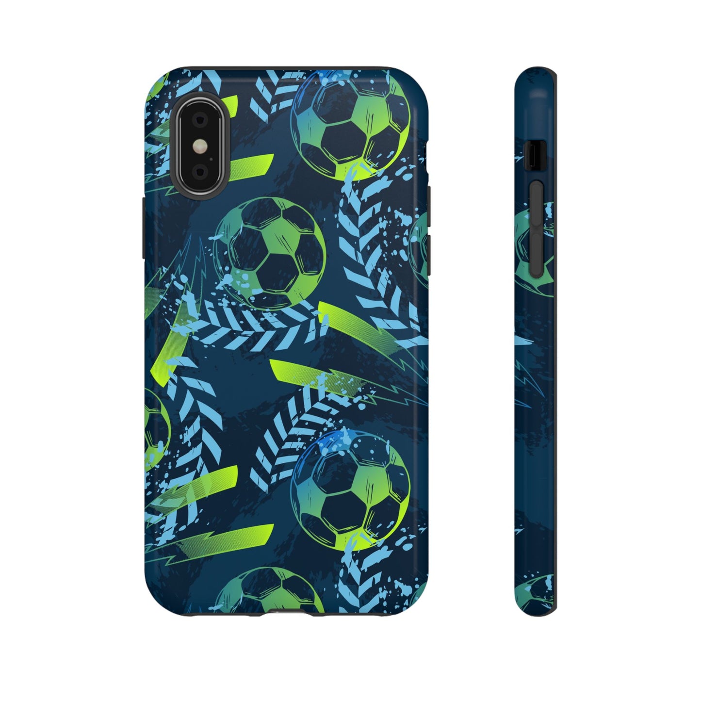 Football: Protective phone case for iPhone, Samsung Galaxy and Google Pixel phones