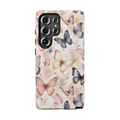 Butterfly Pastels Phone Case: Tough Case for iPhone and Samsung Galaxy devices
