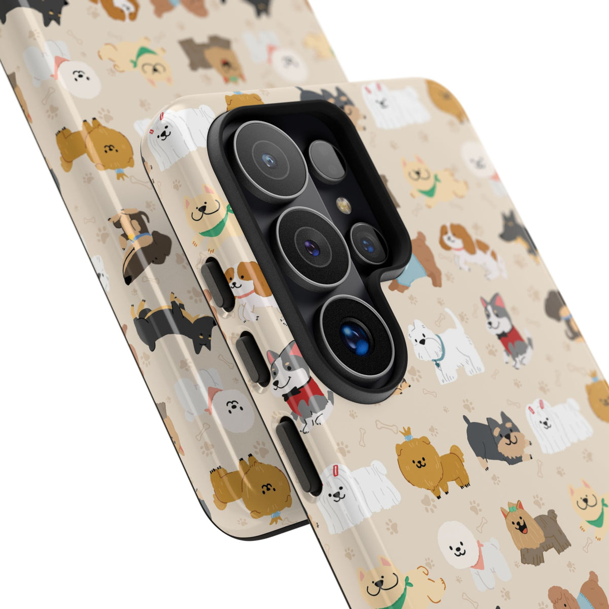 Cute Dogs: Tough Case for iPhone, Samsung Galaxy and Google Pixel devices