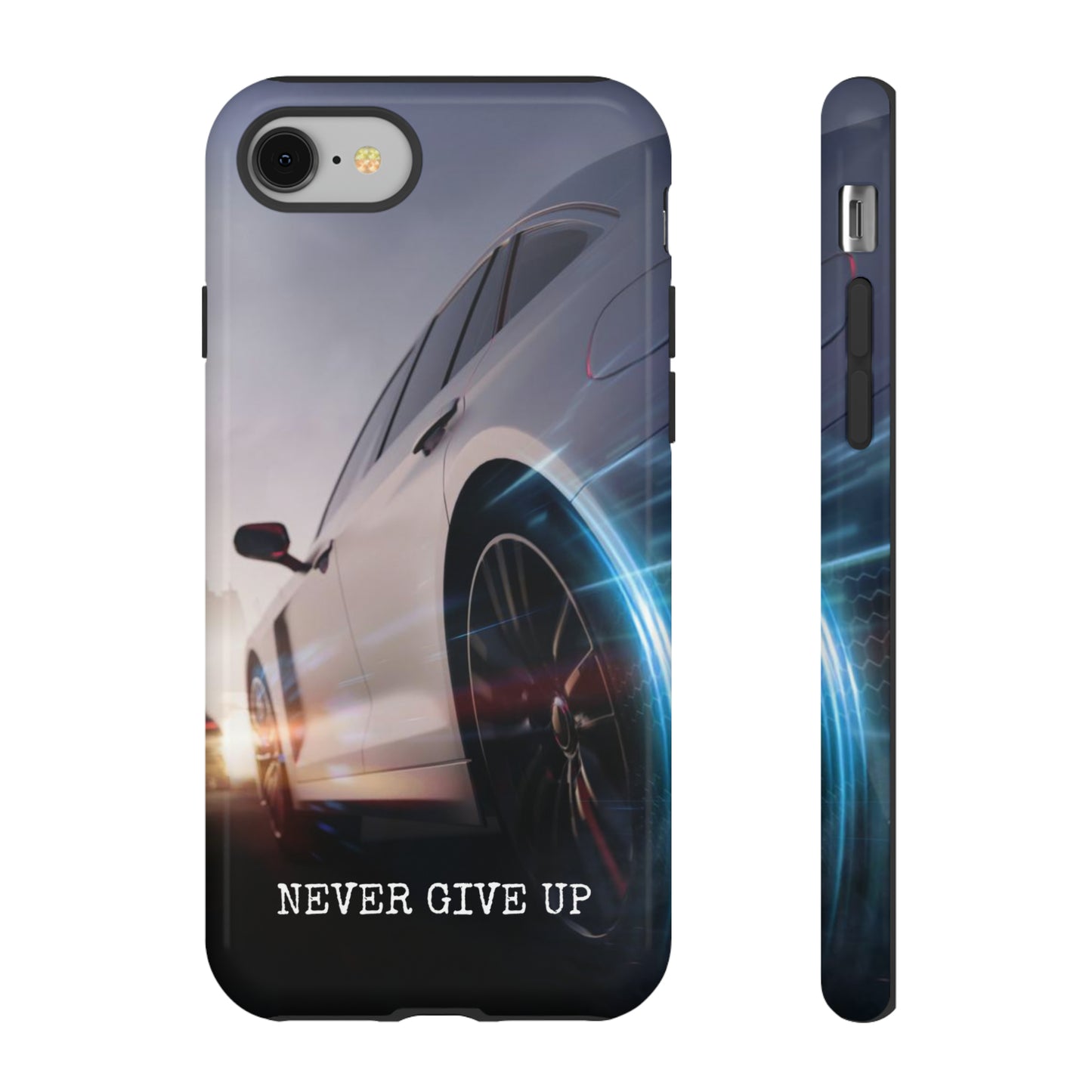 Never Give Up: Tough iPhone Case