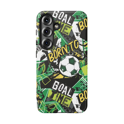 Born to Goal: Football-inspired phone case for iPhone and Samsung Galaxy