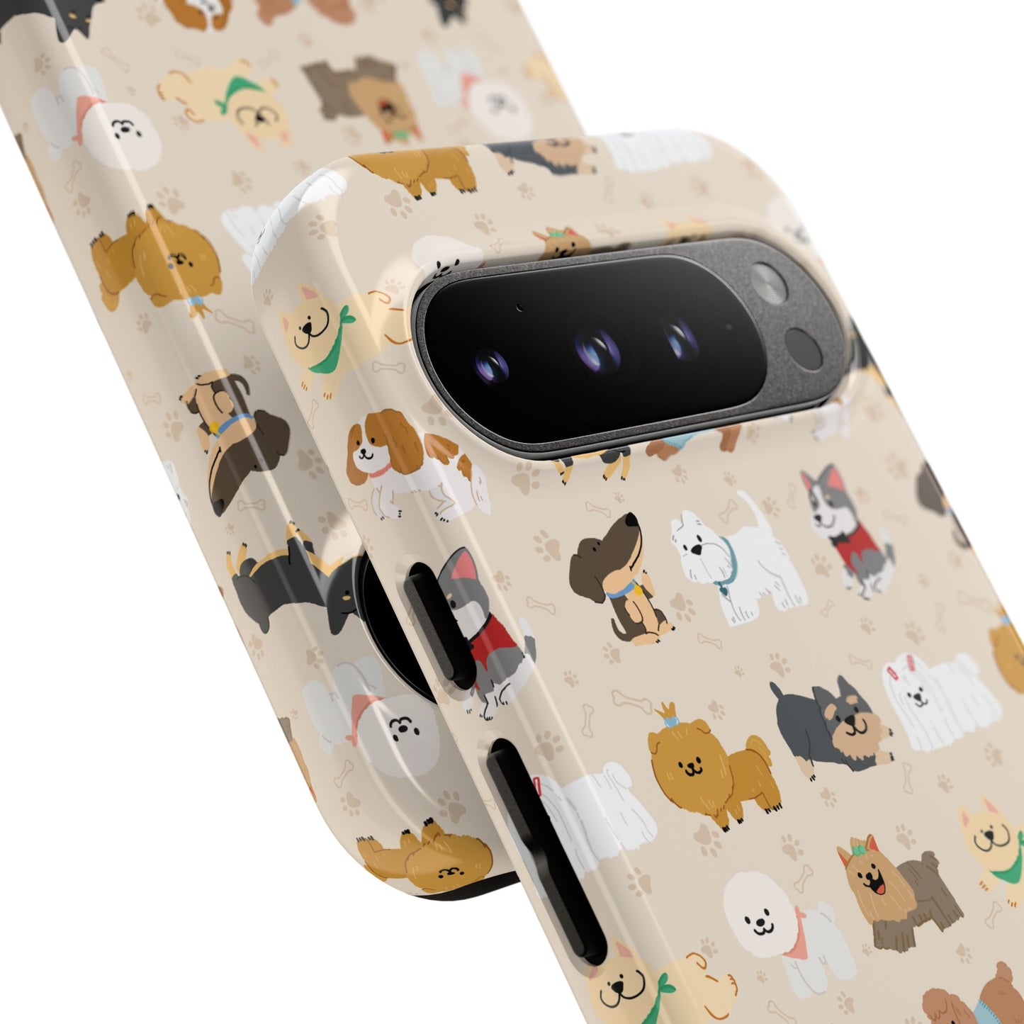Cute Dogs: Tough Case for iPhone, Samsung Galaxy and Google Pixel devices