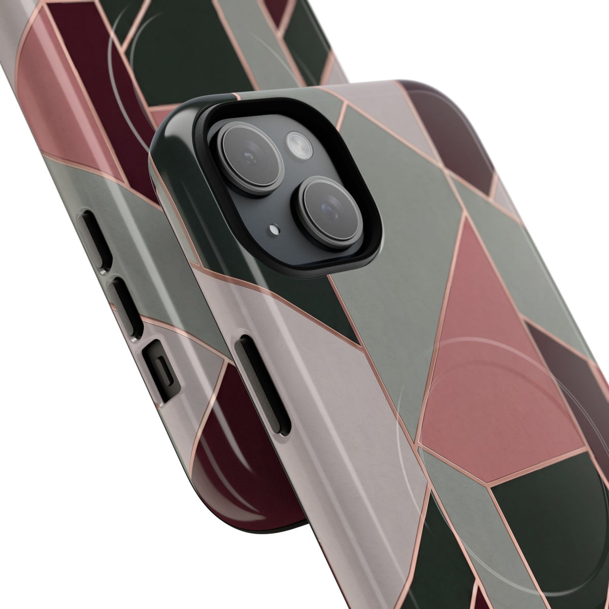 Geometric Luxe MagSafe Phone Case for iPhone