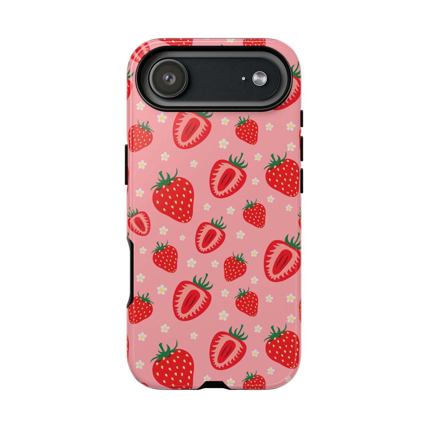 Berry Strawberry: Fruit-inspired phone case for iPhone, Samsung Galaxy and Google Pixel devices