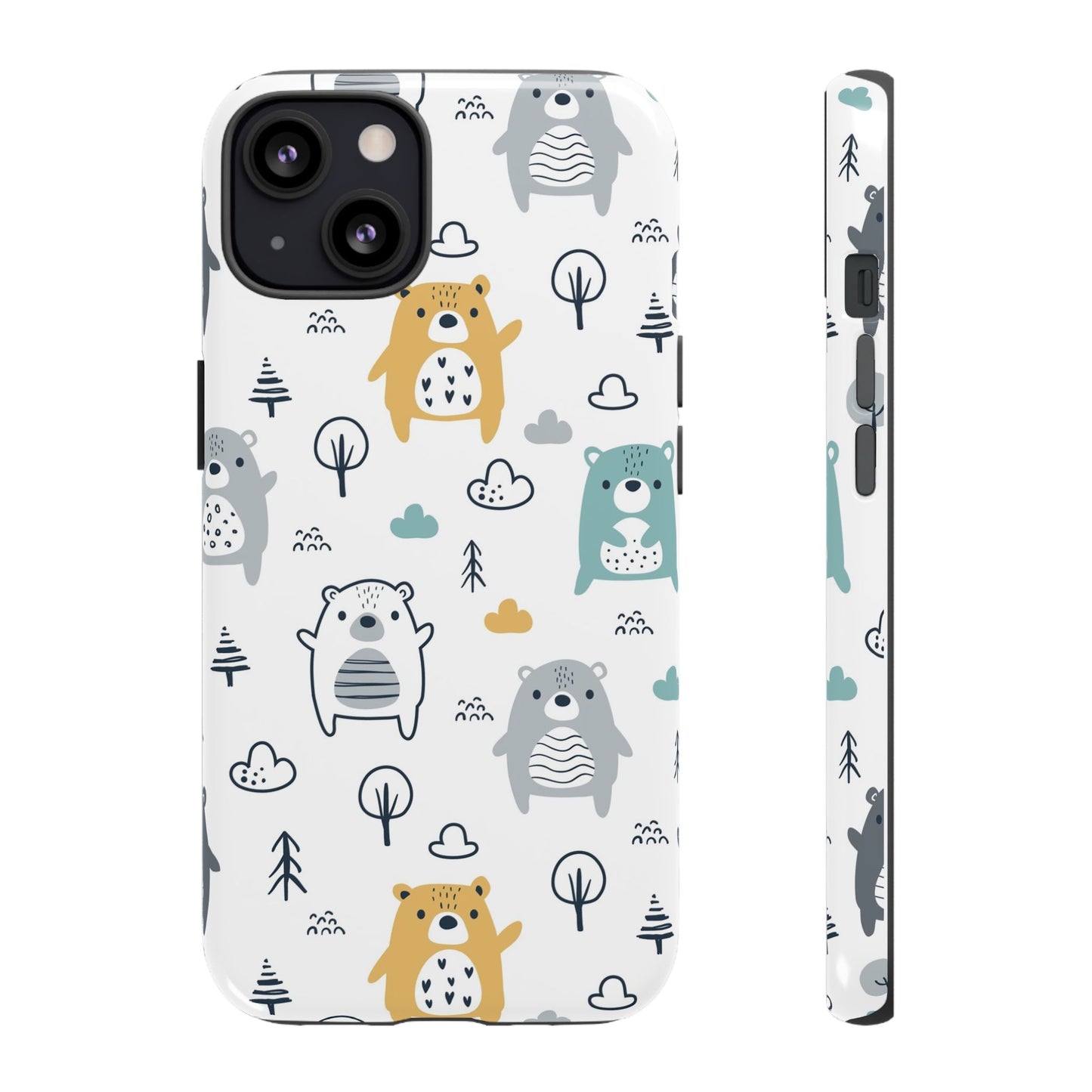 Bear Friends: Cute Phone Case for iPhone, Samsung Galaxy and Google Pixel devices