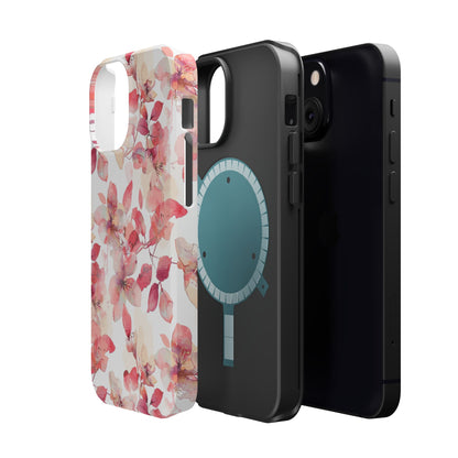 Aquarelbloemen: MagSafe-hoesje voor iPhone
