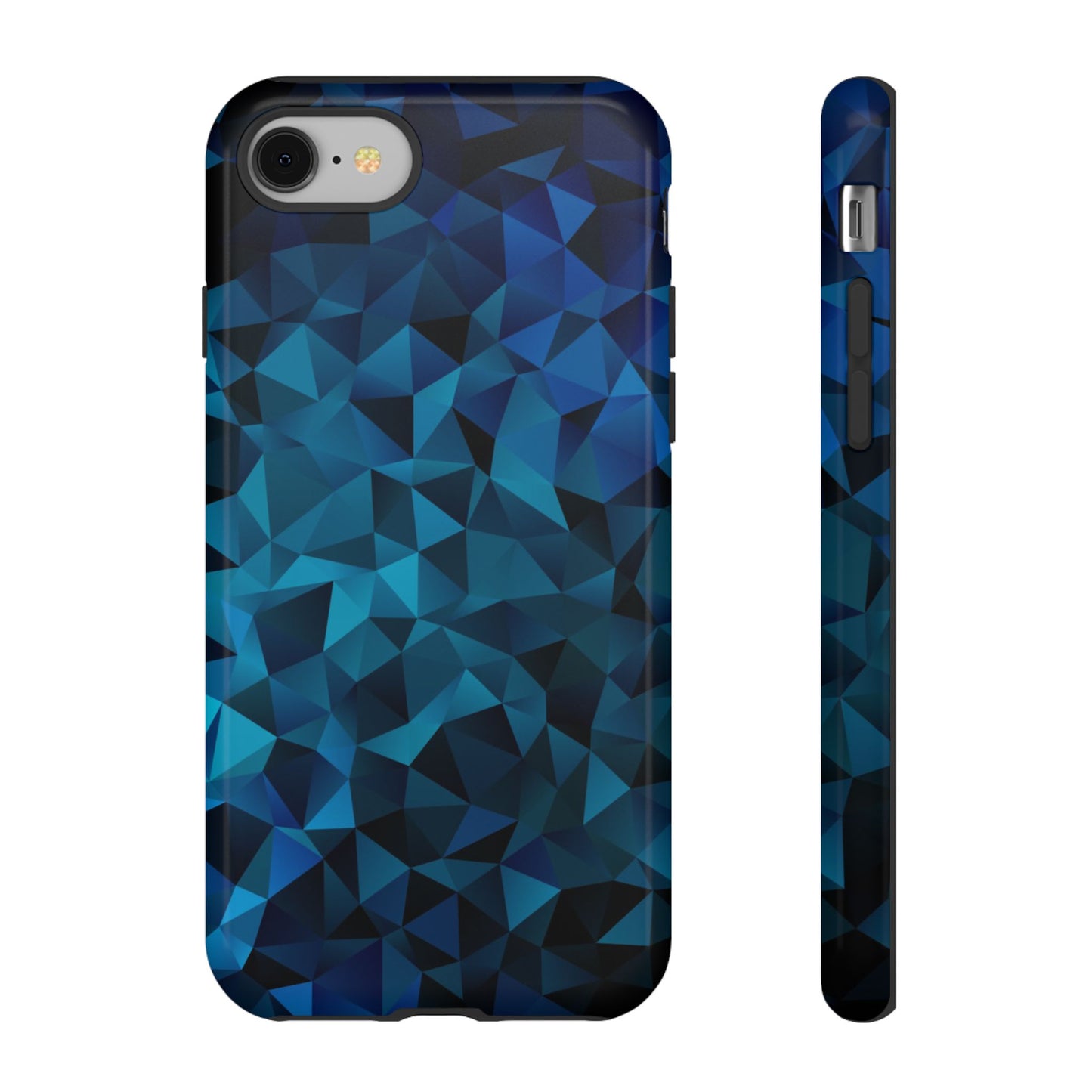 Blue Diamonds: Phone Case with Elegant Prints for iPhone, Samsung Galaxy and Google Pixel devices