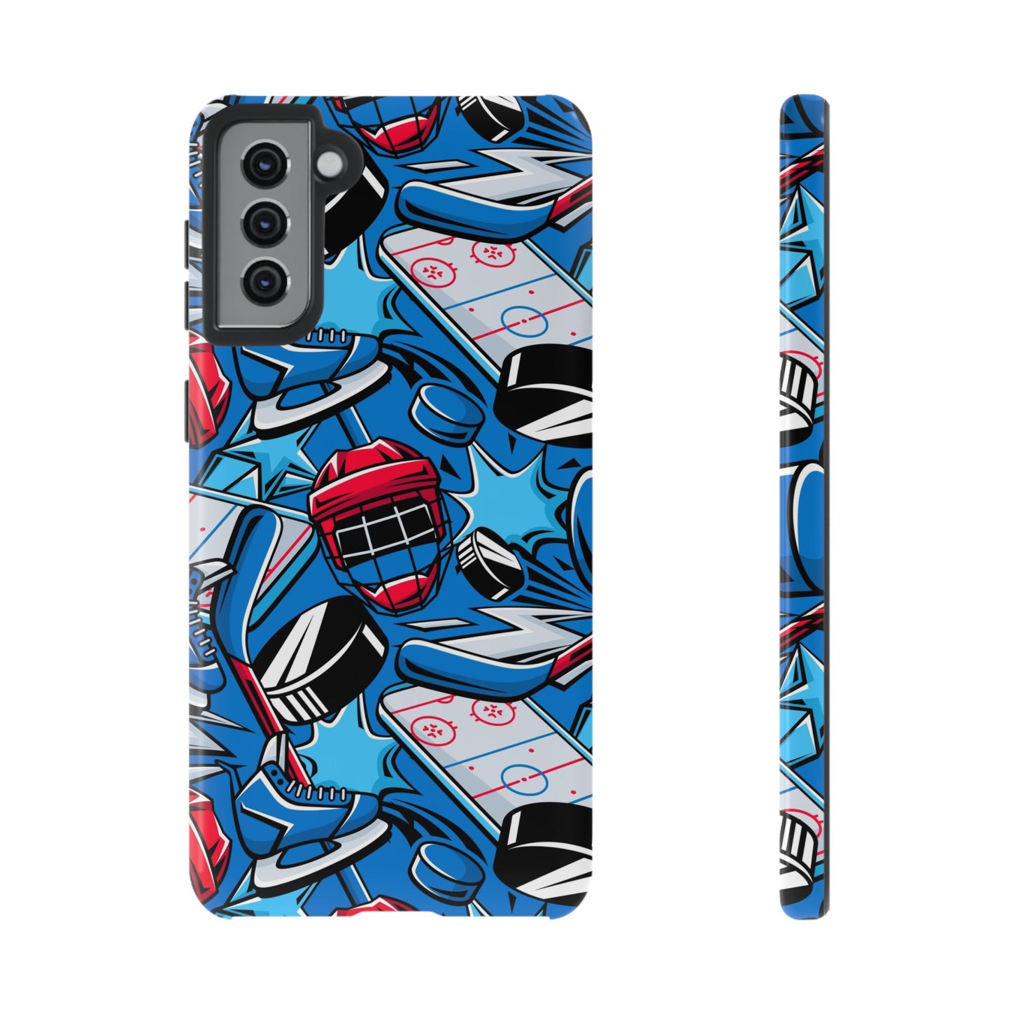 Ice Hockey PowerPlay: Sports-Inspired Phone Case for iPhone, Samsung Galaxy and Google Pixel devices