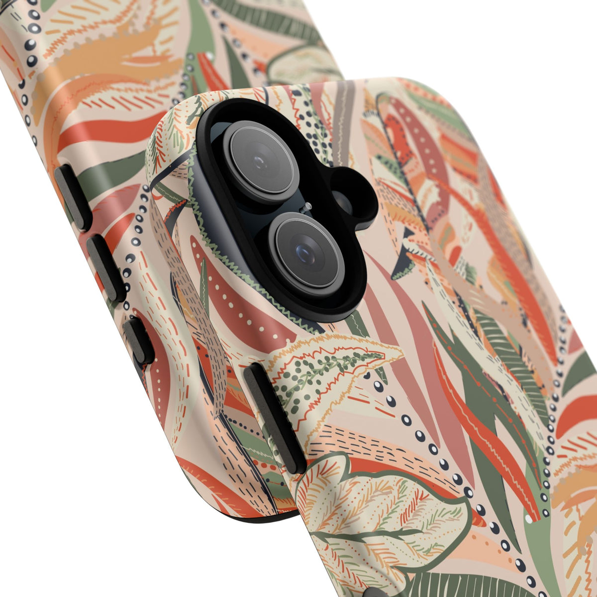 Terracotta Leaves Phone Case: Nature‑Inspired Art for iPhone, Samsung Galaxy and Google Pixel devices