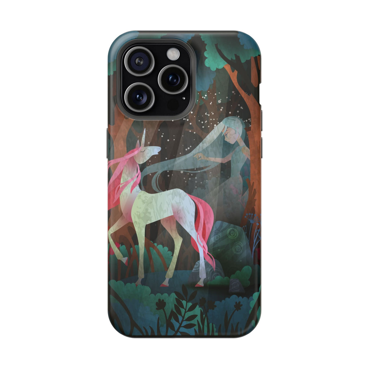 Fairy & Unicorn: Enchanted MagSafe Phone Case for iPhone