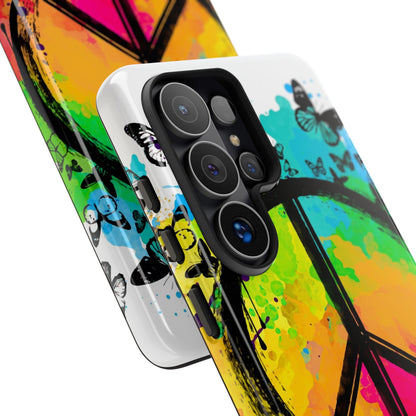 Peace Bloom: Inspiring Phone Case for iPhone and Samsung Galaxy