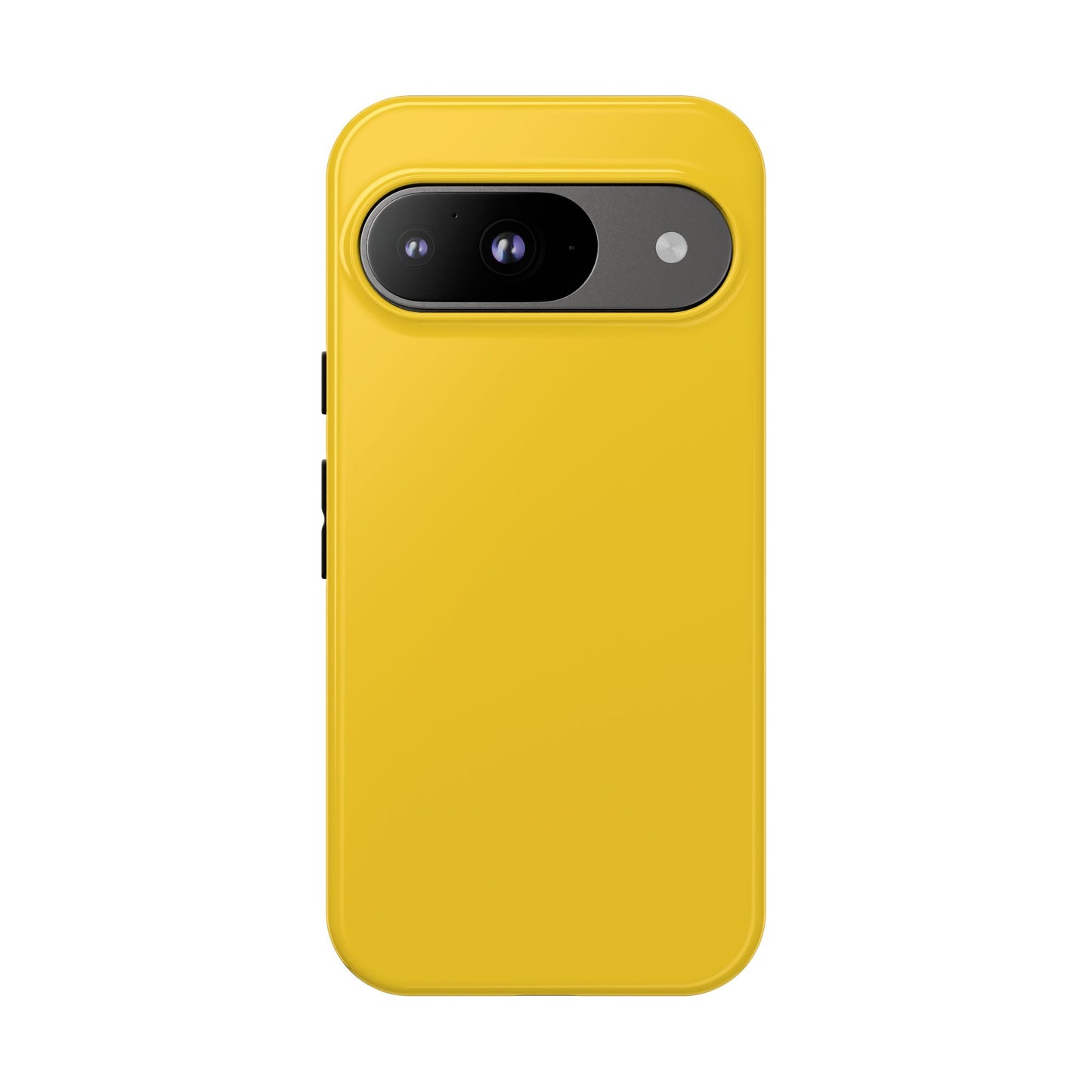 Luscious Yellow: Plain Sunburst-Inspired Color for iPhone, Samsung Galaxy and Google Pixel devices