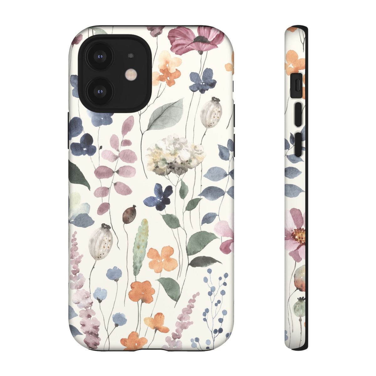 Floral Prints Phone Case for iPhone, Samsung Galaxy and Pixel devices